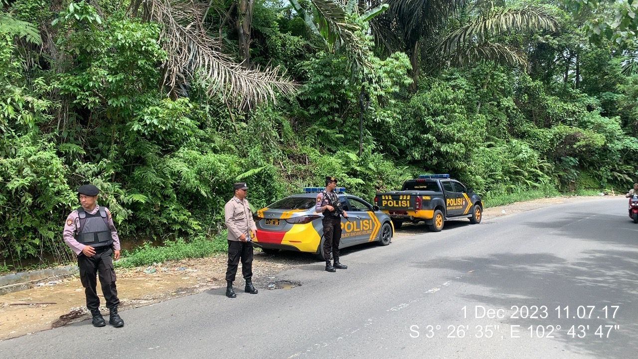 Polsek Sindang Kelingi Lakukan Patroli Rutin di Jalur Sindang Kelingi – PUT