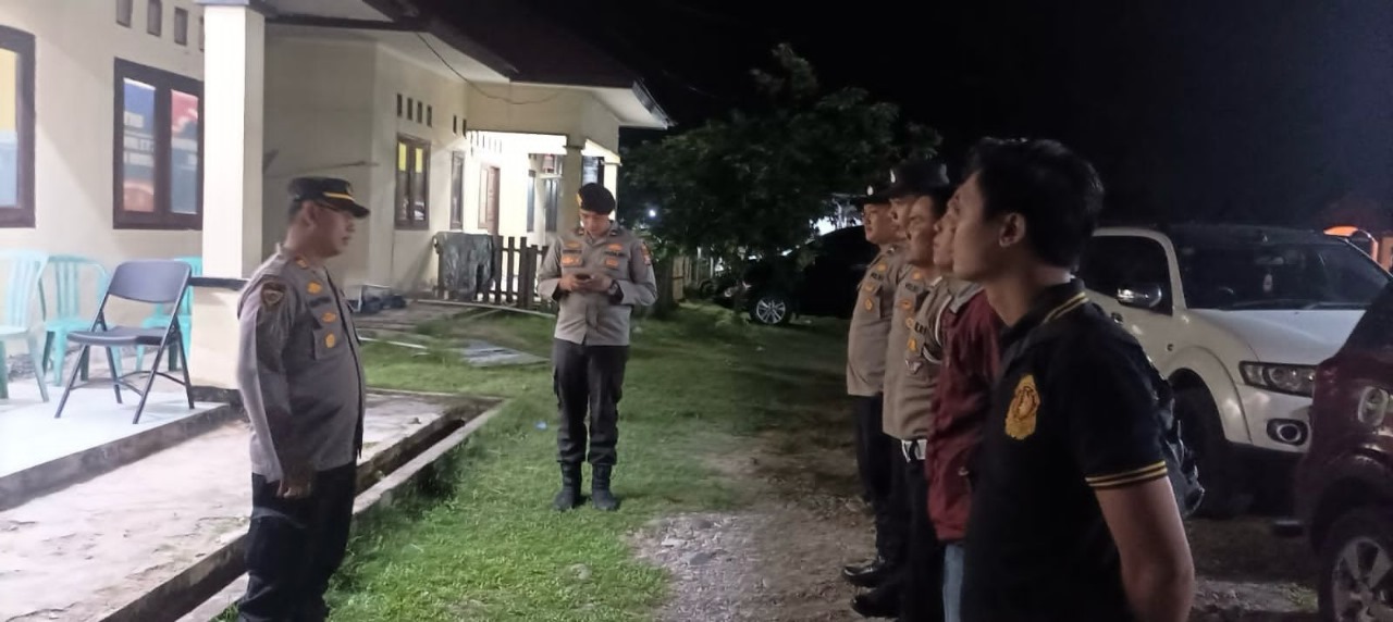 Pengamanan Kampanye Calon DPD RI, Polres Kaur Gelar Apel dan Pengecekan Personel 