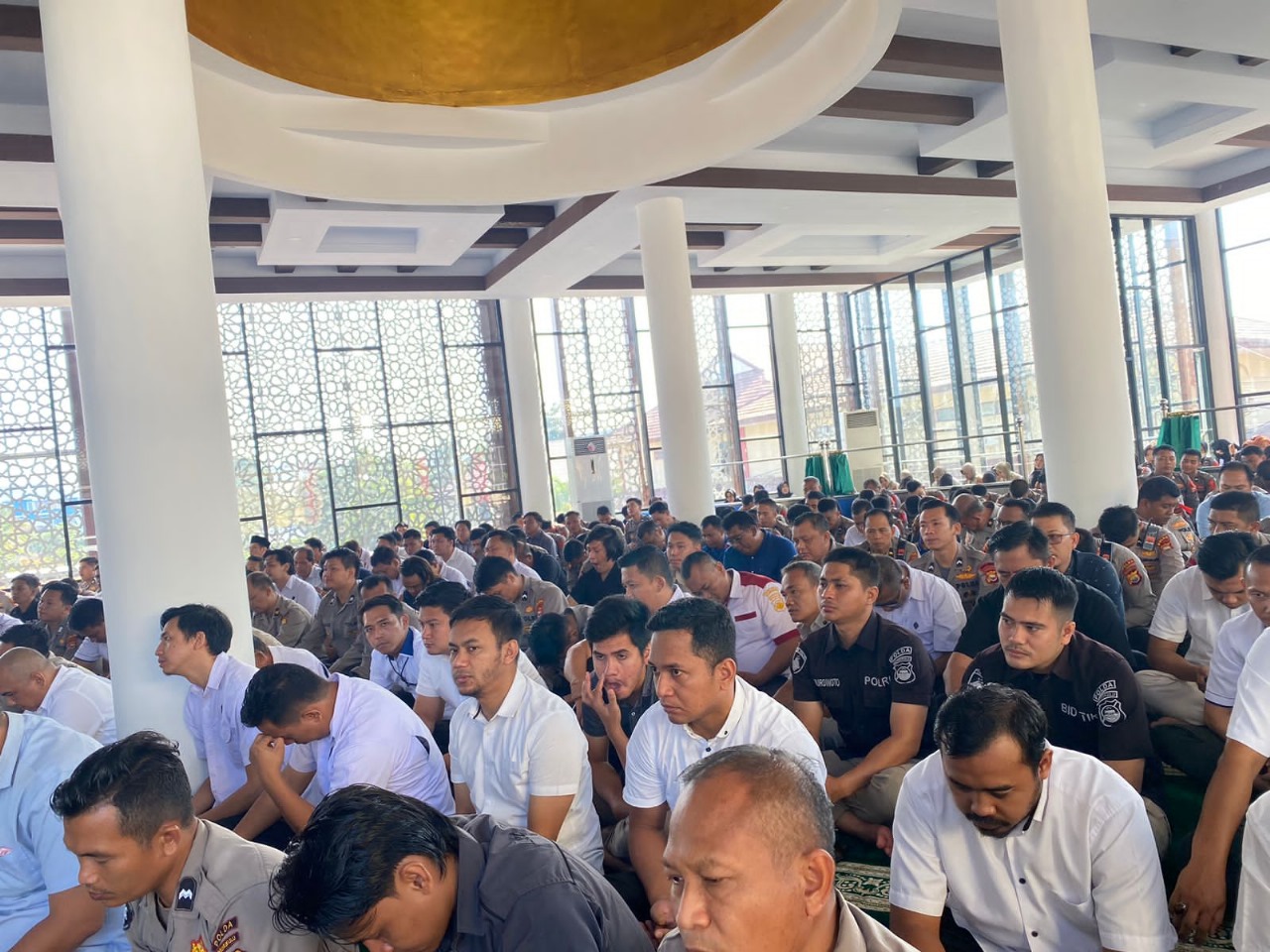 Tingkatkan Ketaqwaan Anggota, Polda Bengkulu Rutin Gelar Binrohtal setiap Kamis