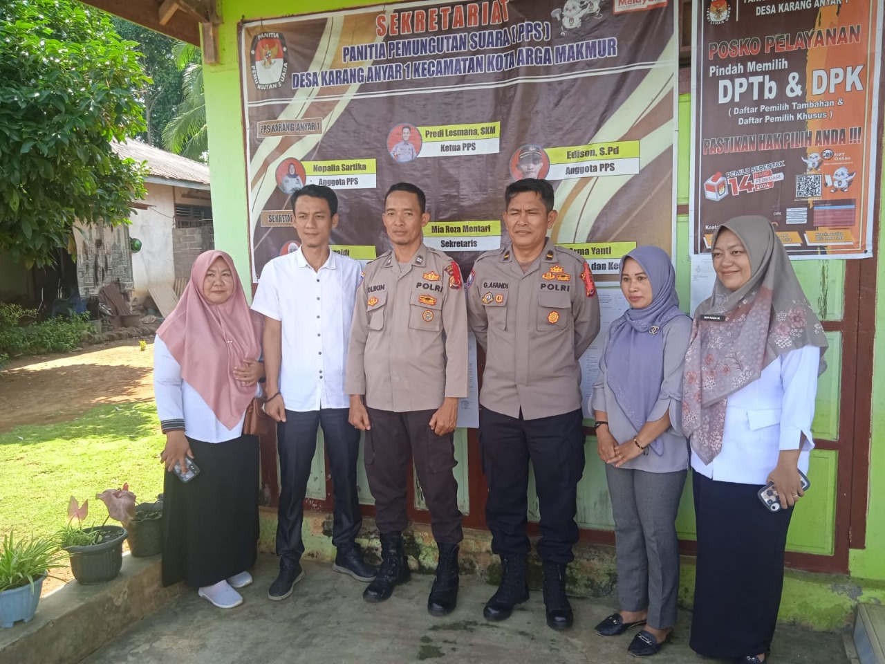 Polres Bengkulu Utara Melaksanakan Sambang Dialogis Kepada Ketua PPS