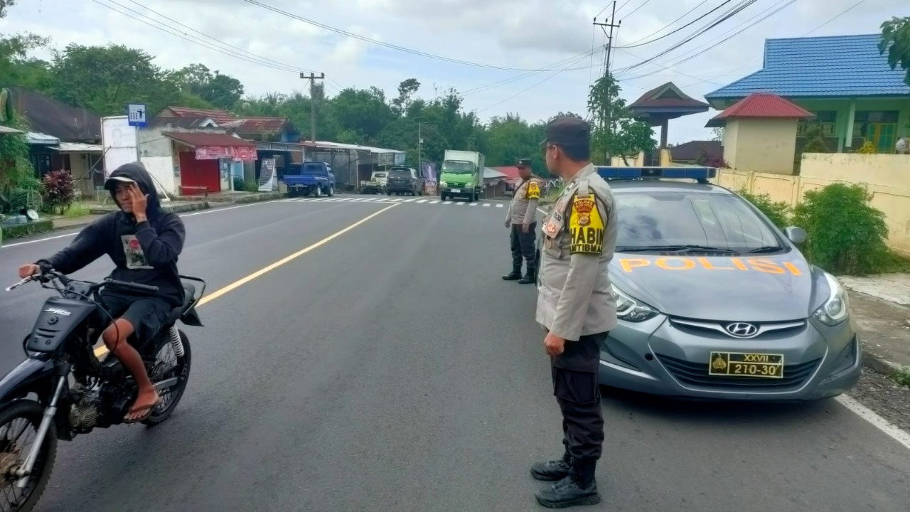 Ciptakan Rasa Aman kepada Masyarat, Polsek Curup Rutin Gelar Patroli