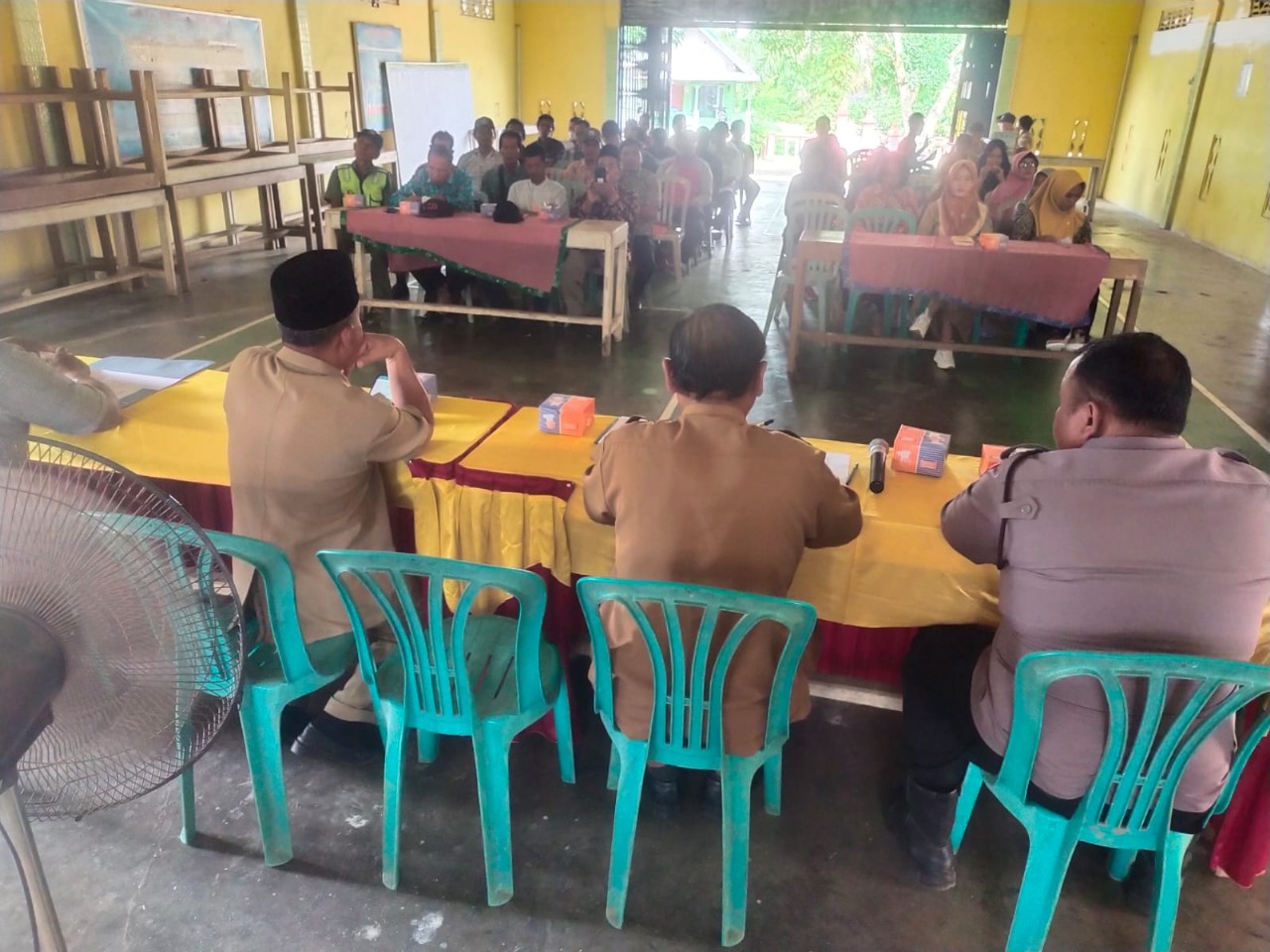 Polsek Giri Mulya Hadiri Kegiatan Musrenbangdes di Desa Giri Mulya