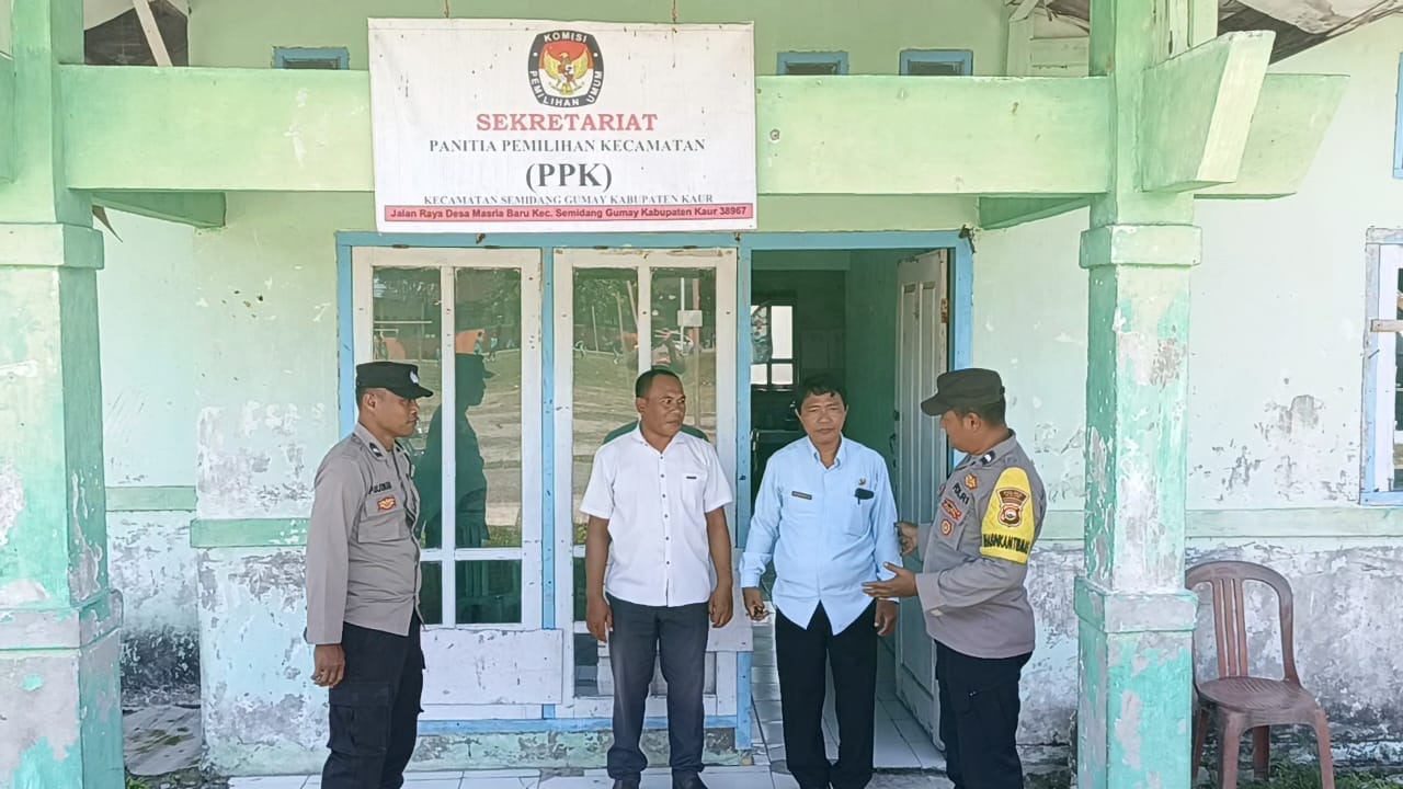 Pengawasan Kamtibmas di Wilayah Hukum, Personel Polsek Kaur Tengah Patroli Presisi 