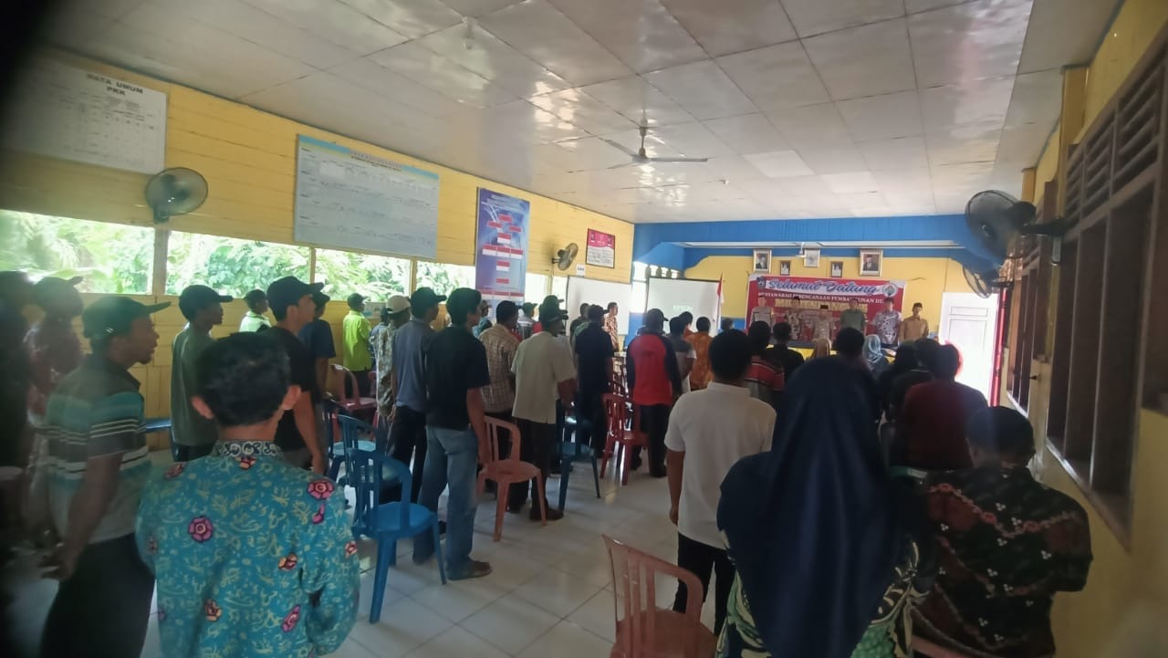 Polsek Giri Mulya Hadiri Kegitaan Musyawarah Perencanaan Pembangunan di Desa Suka Makmur