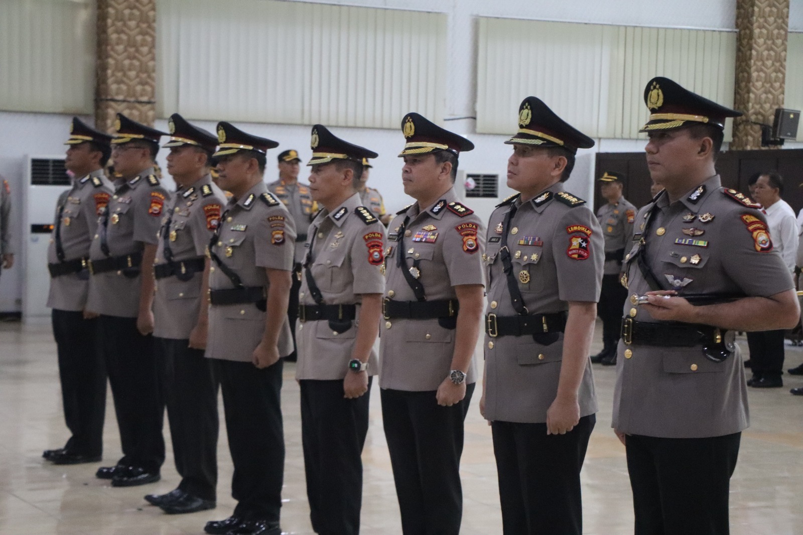 Kapolda Bengkulu Pimpin Sertijab 3 PJU Dan Kapolresta Bengkulu