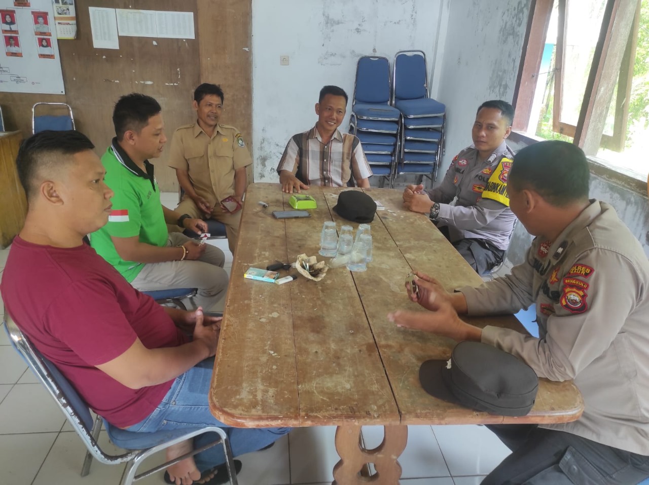 Patroli Presisi, Polsek Maje Lakukan Pengawasan Kamtibmas