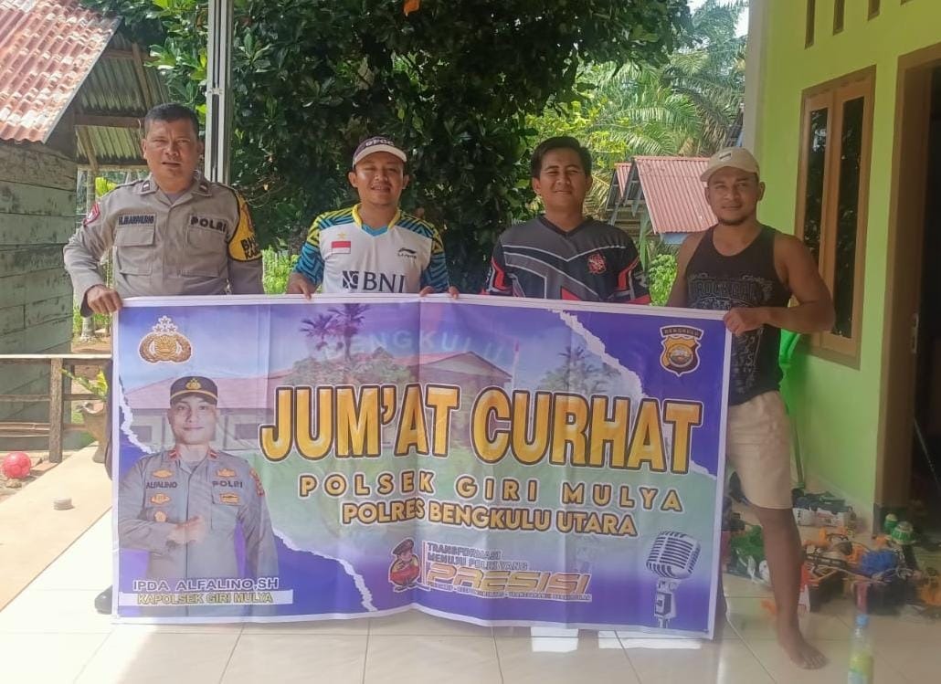 Polsek Giri Mulya Jadikan Jumat Curhat Sebagai Cooling System Jelang Pemilu 2024