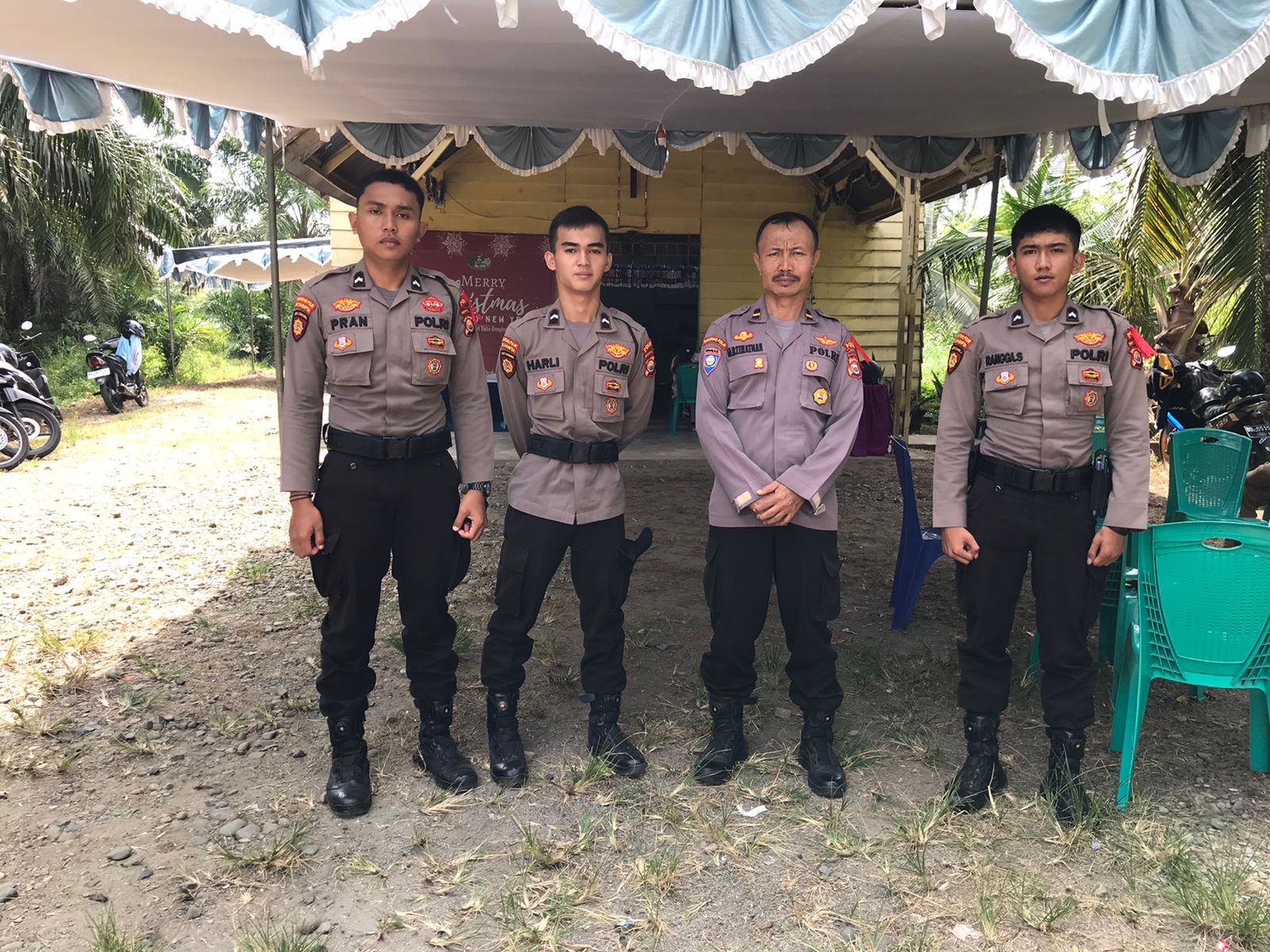 Satgas Preemtif Ops Lilin Nala 2023 Gelar Patroli, Berikan Rasa Aman dan Nyaman Pada Jemaat