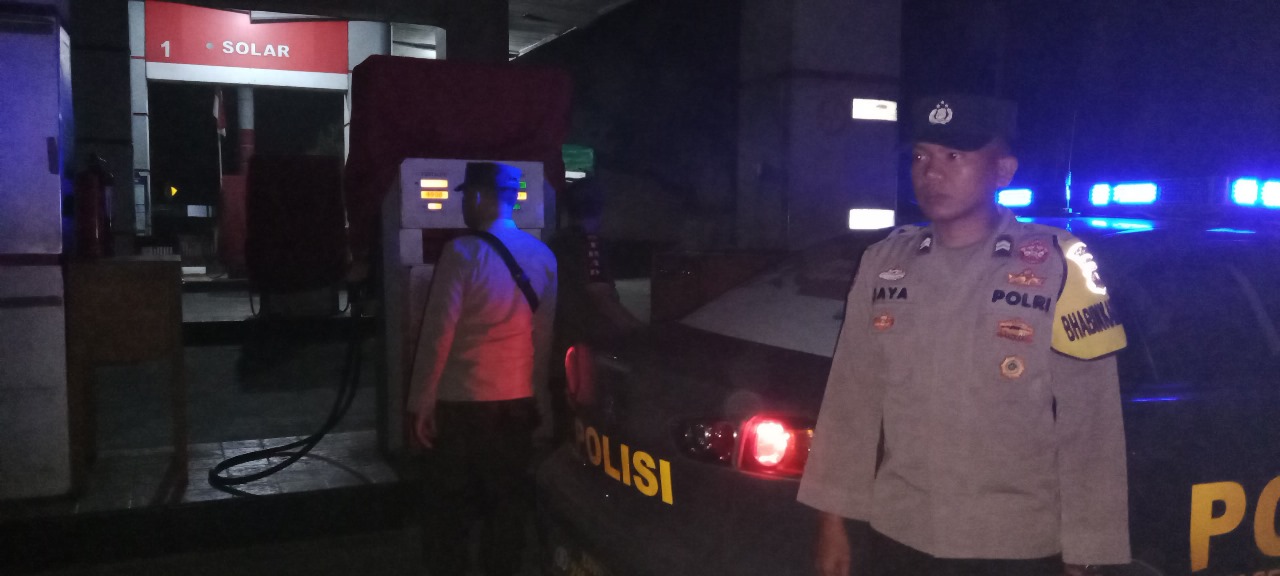 Patroli KRYD, Personel Polsek Kaur Selatan Laksanakan Pengawasan Kamtibmas di Seputaran Obvit 