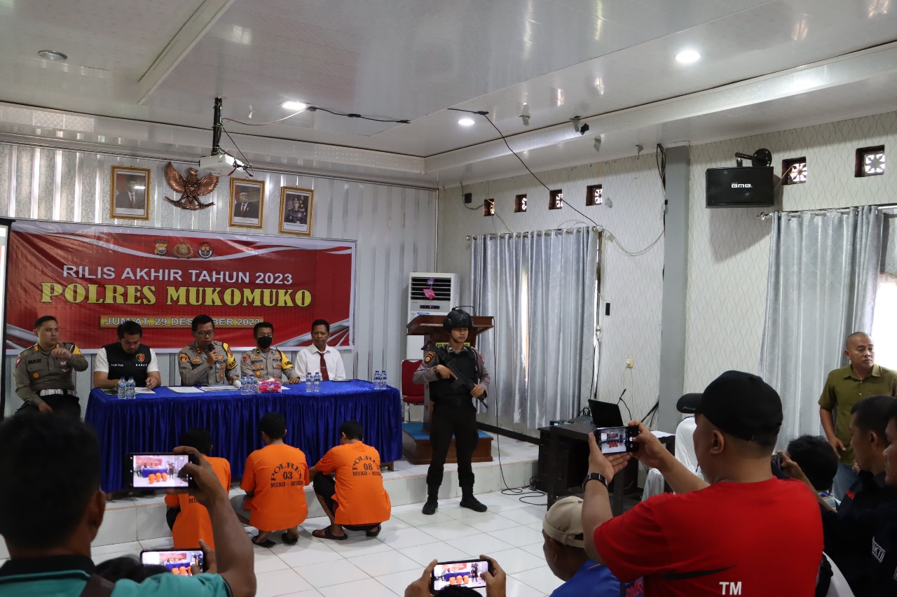 Kurun 1 Tahun, Polres Mukomuko Banyak Berikan Reward Kepada Anggota