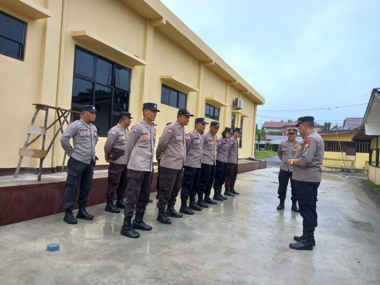 Kasat Binmas Polres Bengkulu Utara Pimpin Apel Fungsi Tingkatkan Kinerja dan Disiplin