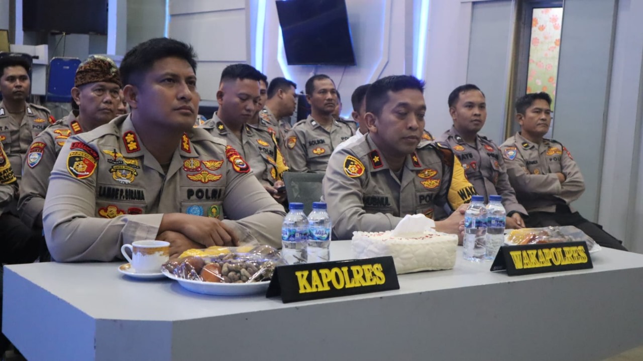 Polres Bengkulu Utara Gelar Nobar Jogja Asik-Jogja Bermusik-Untuk Indonesia Apik "Peace And Harmony