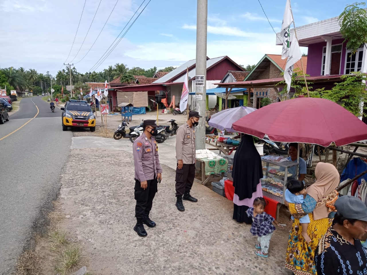 Antisipasi Curat, Curas dan Curanmor, Polsek Maje Patroli KRYD 