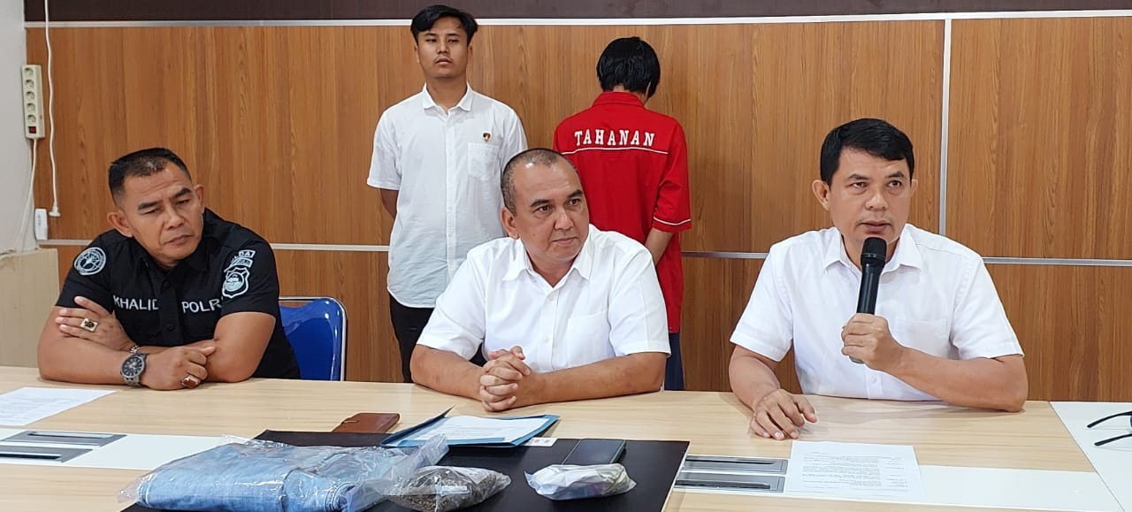 Ditresnarkoba Polda Bengkulu Tangkap Seorang Pria Penyalahguna Narkotika Jenis Ganja