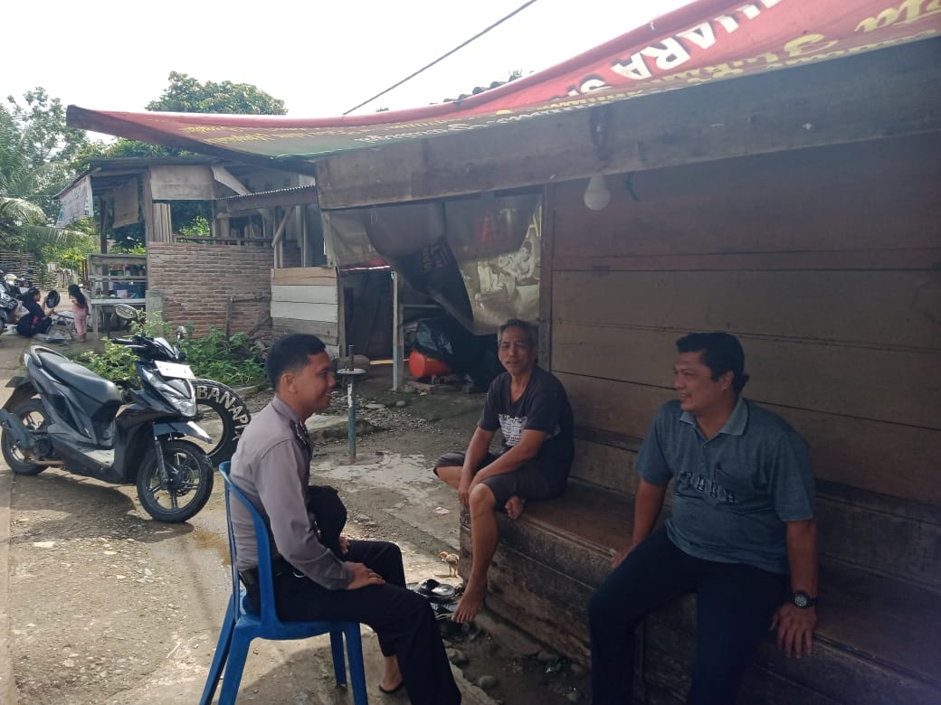 Cipkon Kondusif di Wilkum, Polsek Muara Sahung Patroli KRYD Sampaikan Imbauan Kamtibmas 