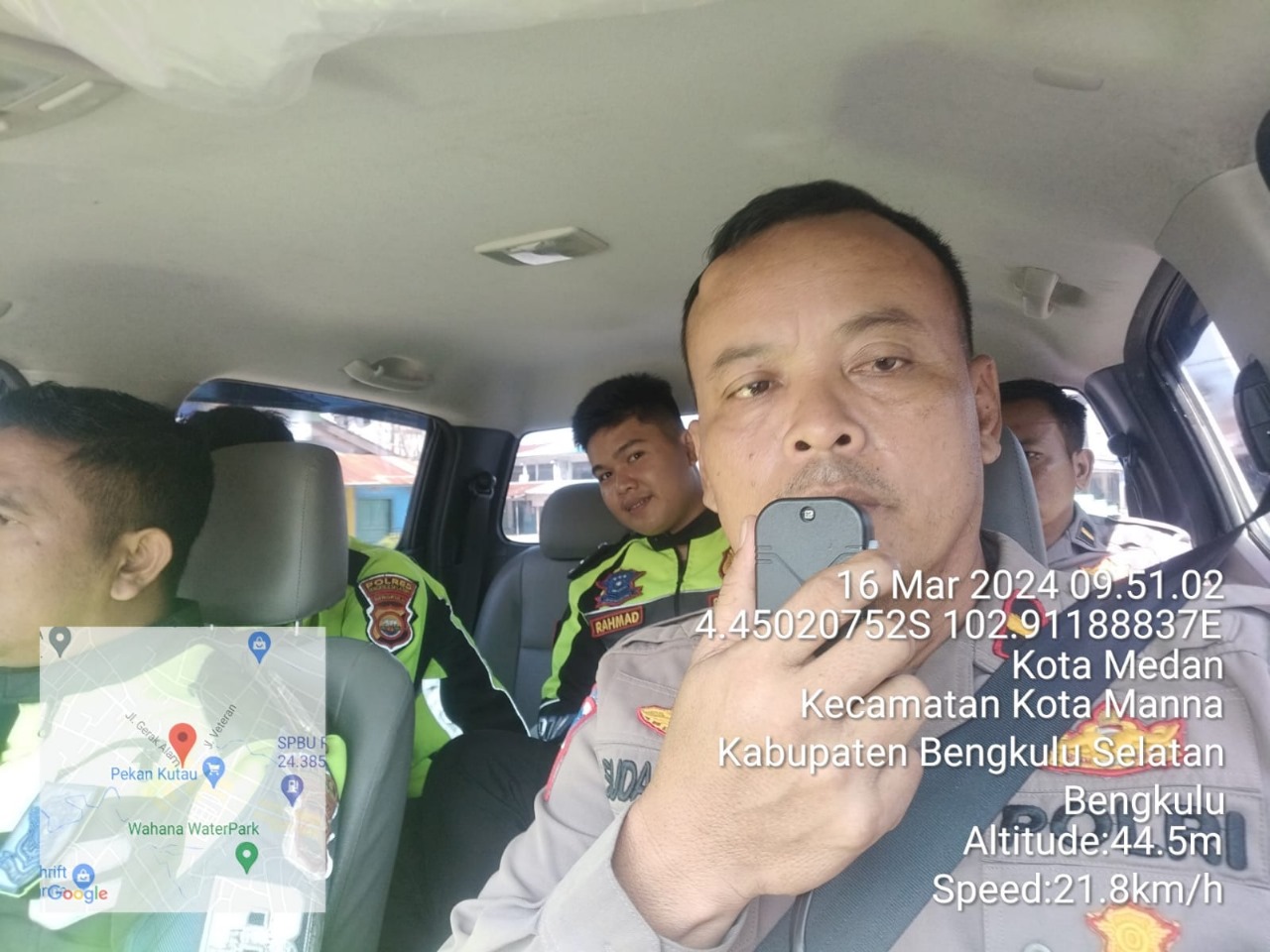 Turlalin Didepan SPBU Untuk Wujudkan Kamseltibcar Lantas   
