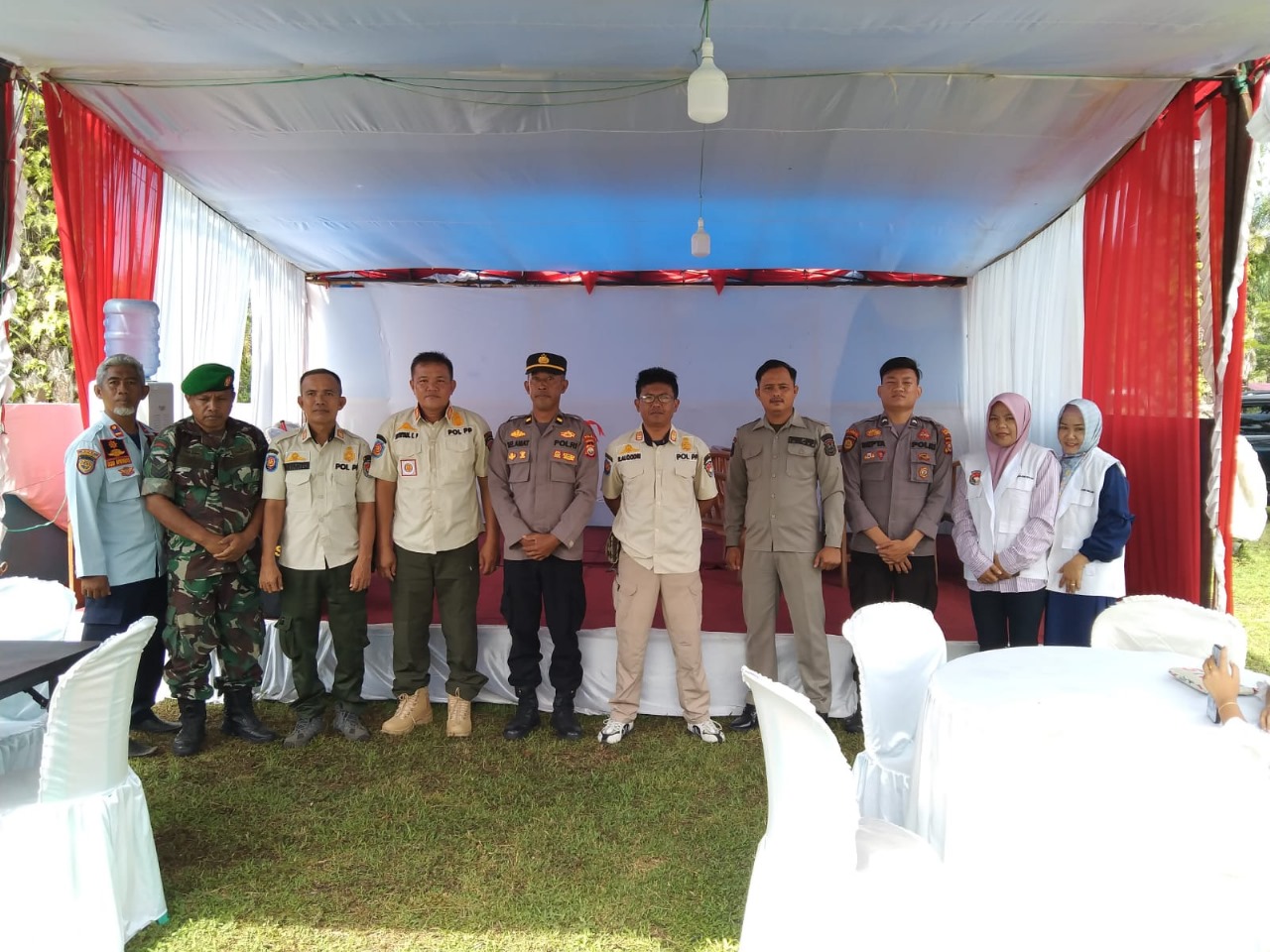 Sinergitas TNI-Polri, Polres Mukomuko Laksanakan Pengamanan di Pos Pam dan Pos Yan Ops Ketupat Nala 2024 