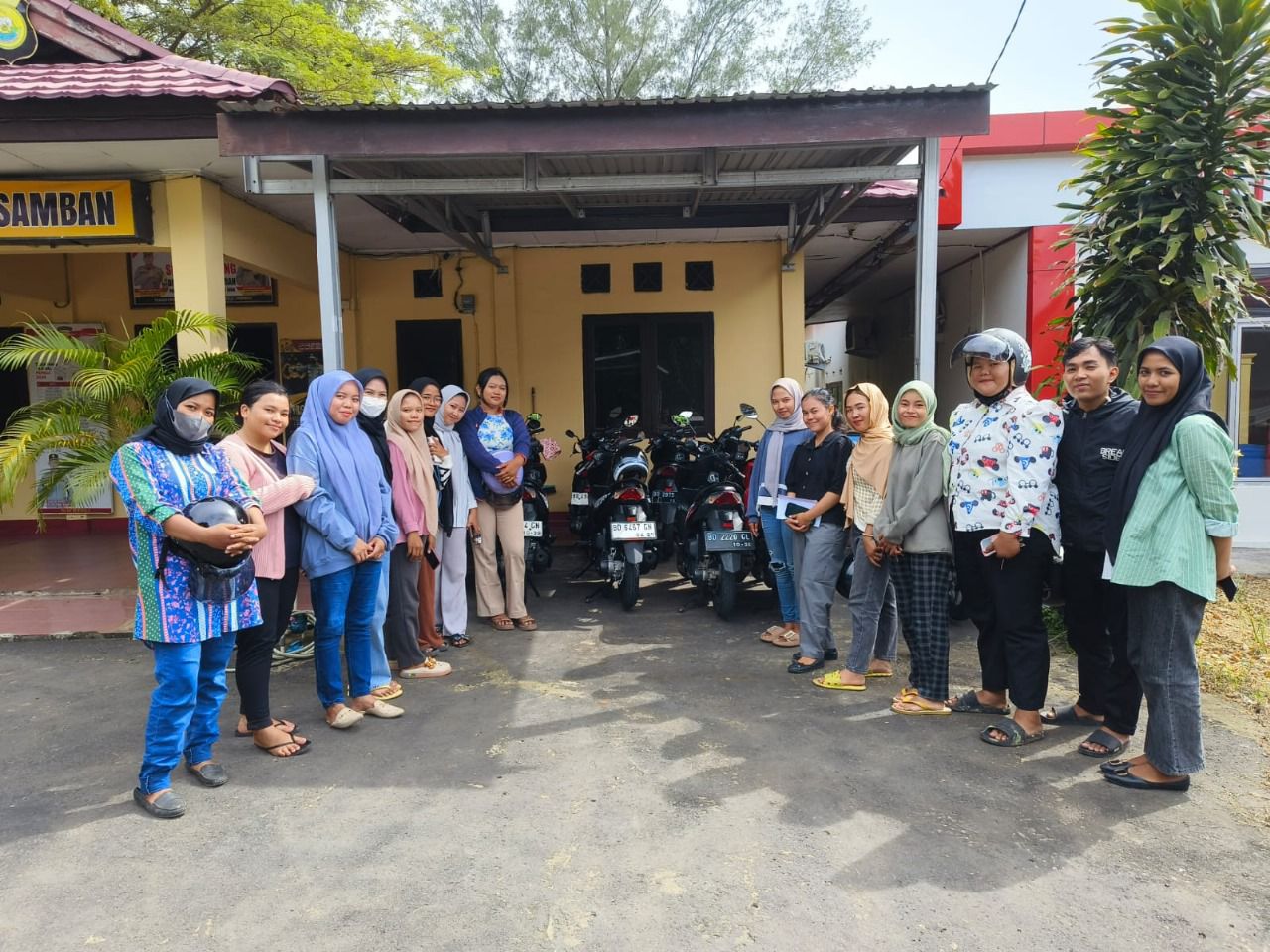 Polsek Ratu Samban Terima Penitipan Sepeda Motor Saat Mudik 