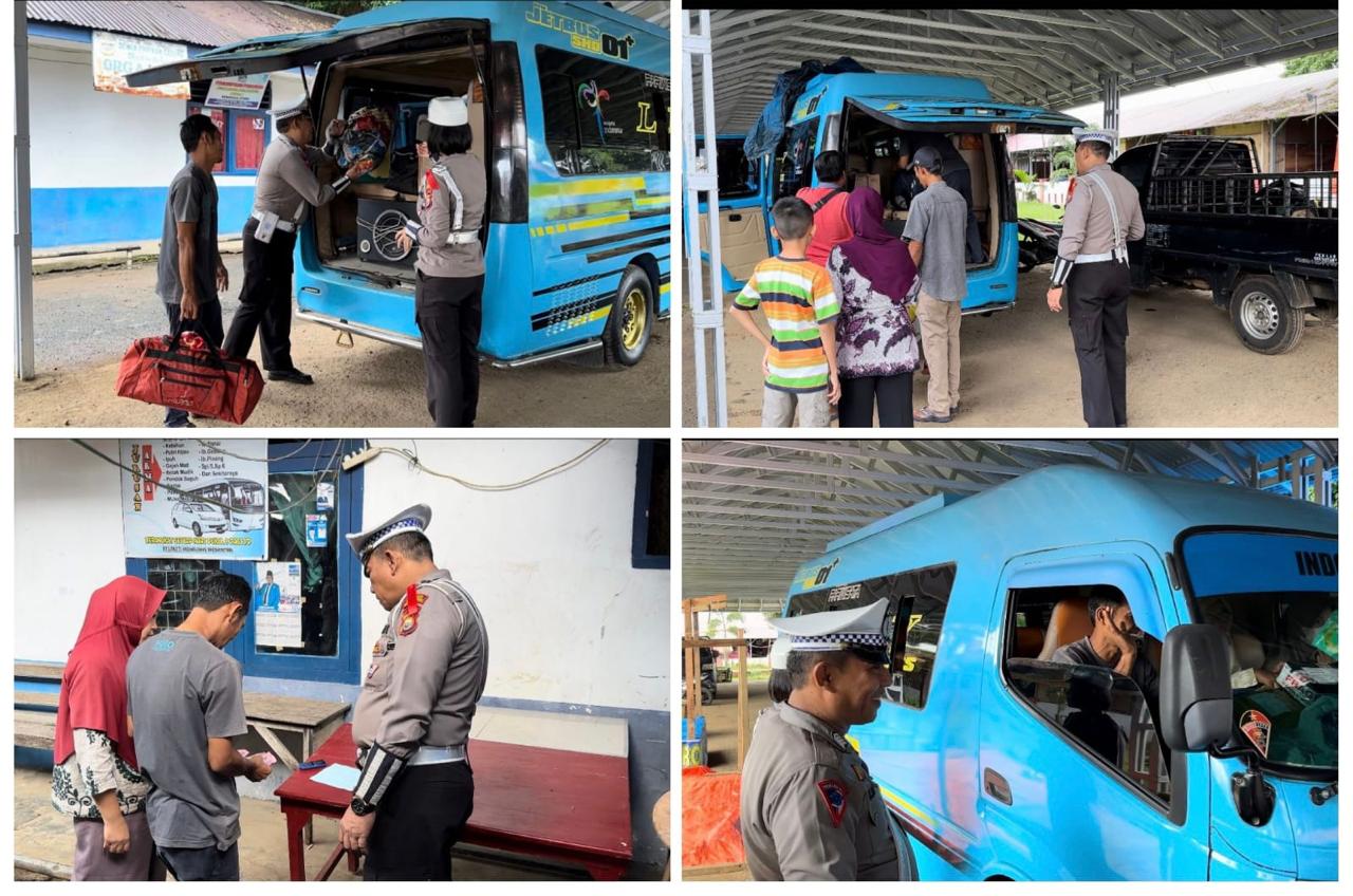 Polres Bengkulu Utara Laksanakan Program Mudik Gratis Lebaran Tahun 2024 