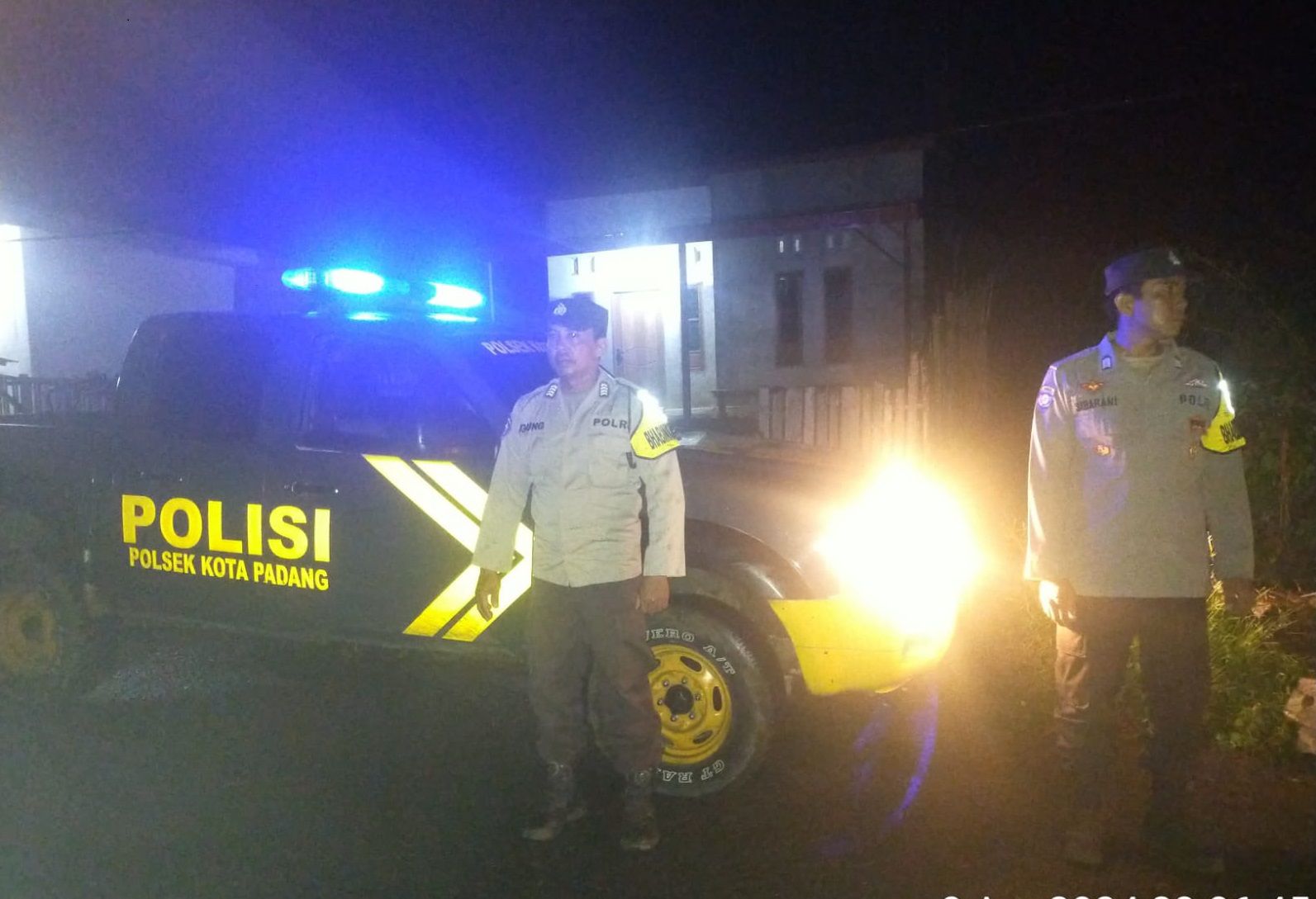 Polsek Kotapadang Polres Gencar Melakukan Patroli Antisipasi Tindak Pidana 3C