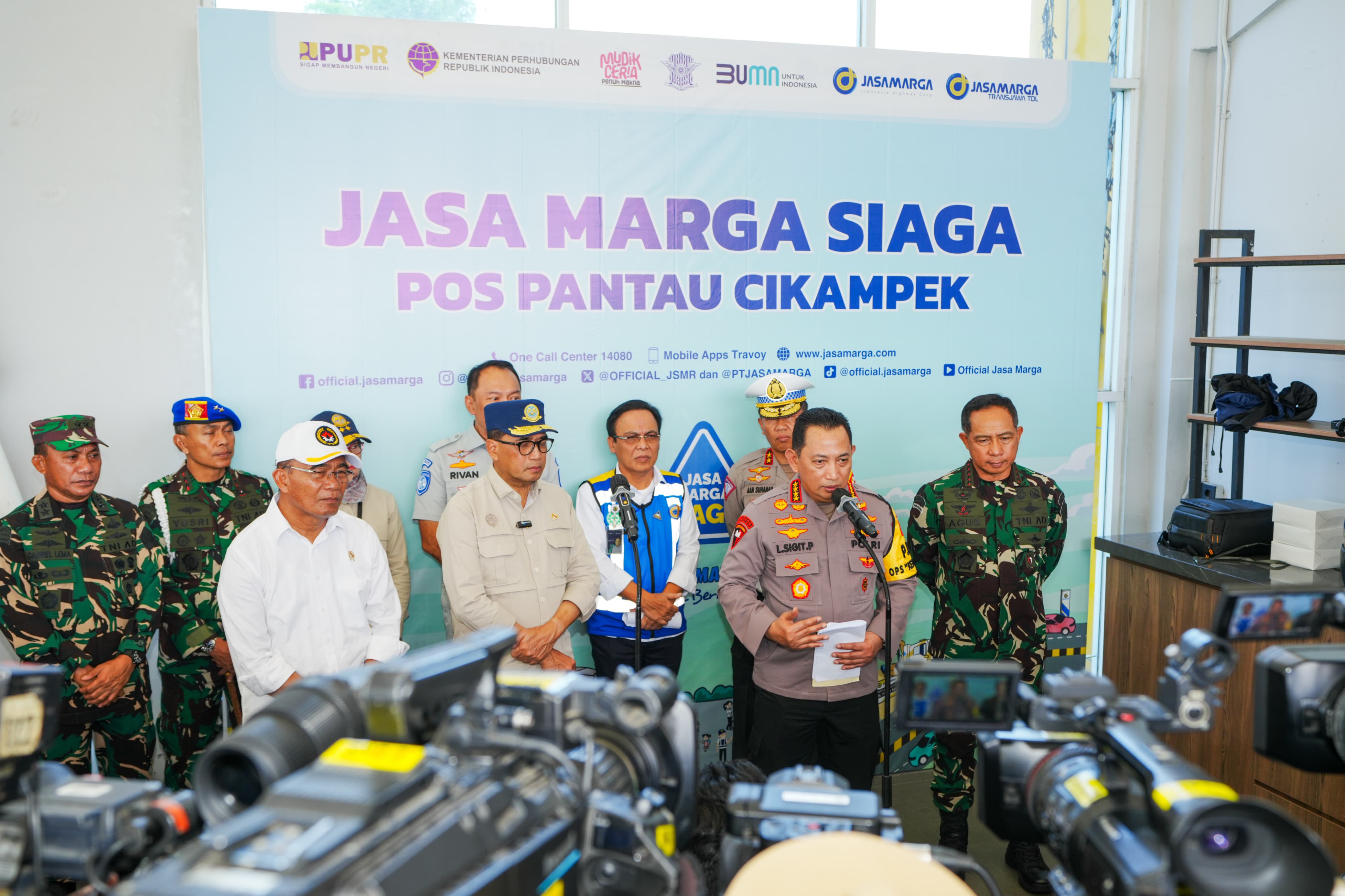 Kapolri Pastikan Semua Pihak Bersinergi Beri Pelayanan Terbaik Arus Balik Lebaran