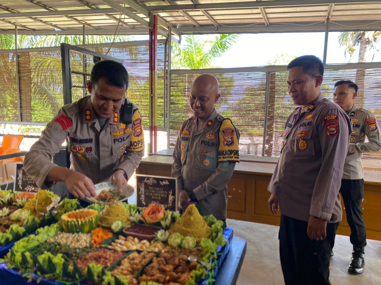 Jalin Silahturahmi dan Saling Memaafkan, Polres Kaur Gelar Halal Bihalal Idul Fitri 1445 H 