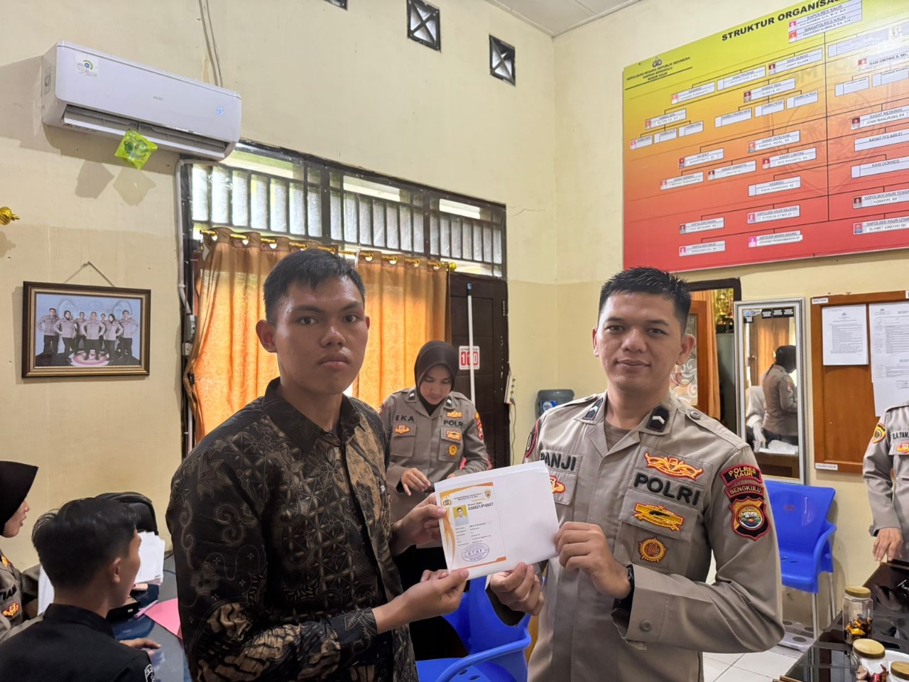 Polres Kaur Laksanakan Penerimaan Akpol, Bintara dan Tamtama Polri Tahun 2024
