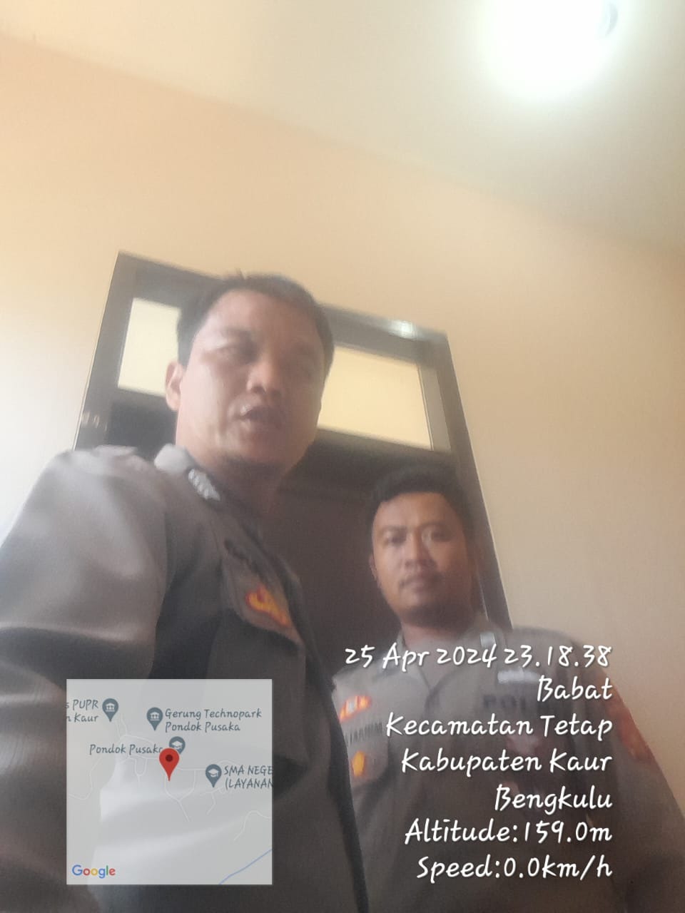 Jaga Kamtibmas Kondusif, Polres Kaur Melakukan PAM Kantor Bawaslu