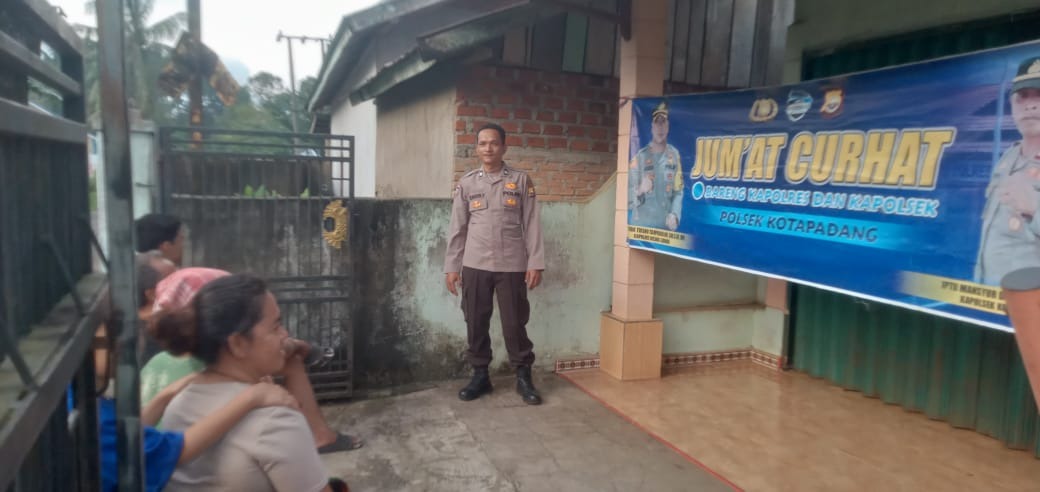 Rutin Gelar Jumat Curhat, Polres Rejang Lebong Tampung Aspirasi Masyarakat  di Desa Lubuk Mumpo 