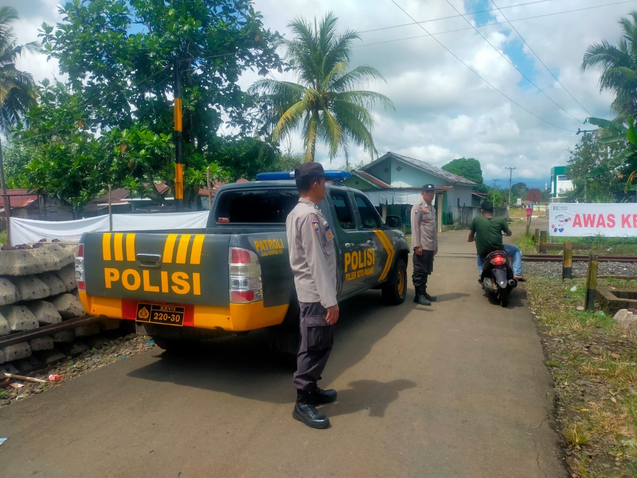 Polsek Kotapadang Patroli Antisipasi Tindak Pidana 3C di Wilayah Hukum 