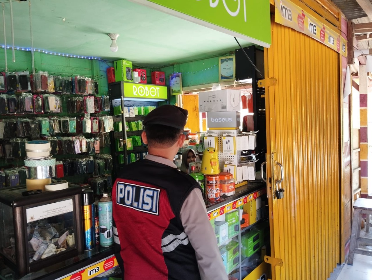 Cegah Tindak Pidana, Polres Kaur Polda Bengkulu  Patroli Presisi di Seputaran Wilkum 