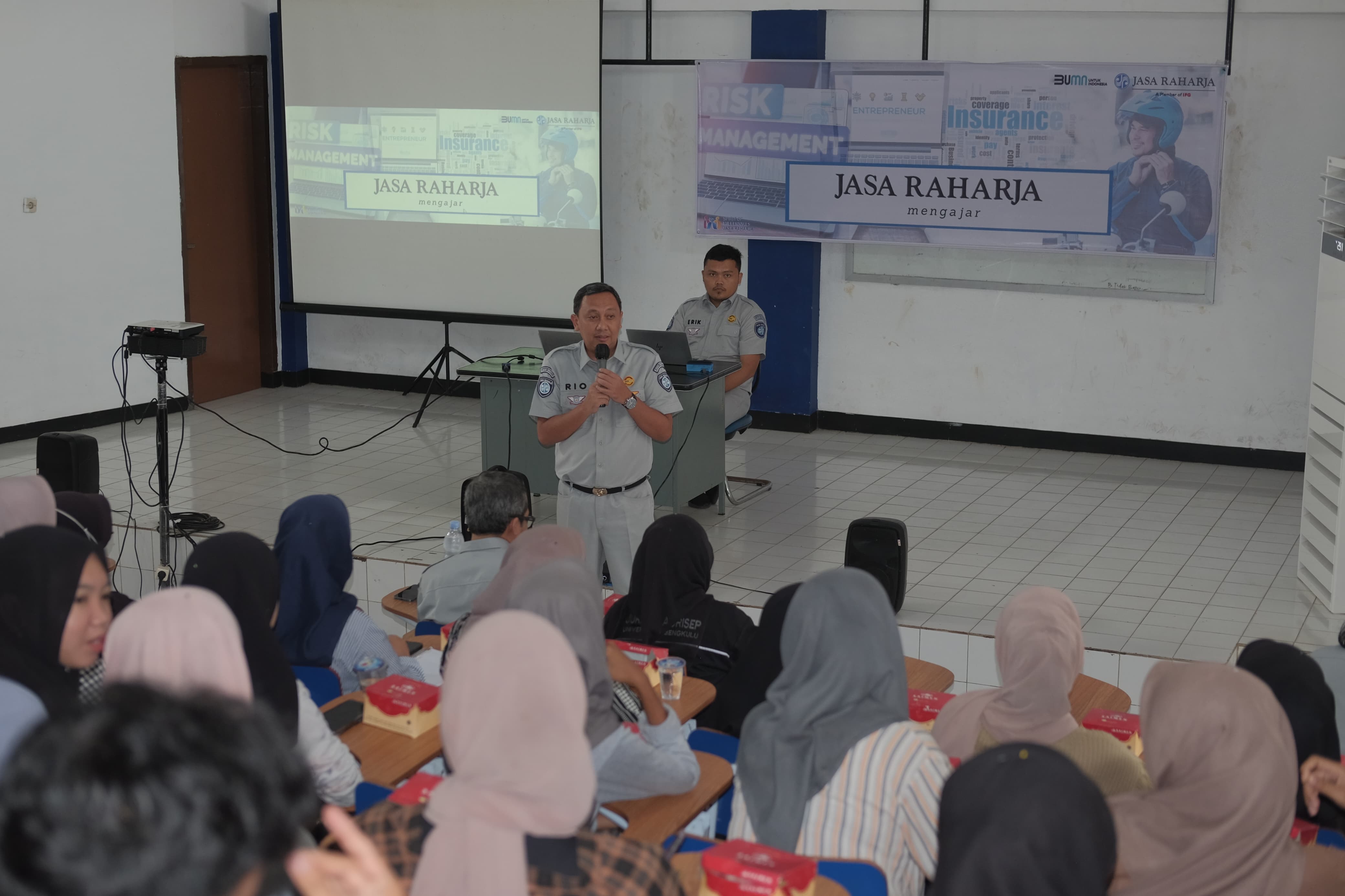Semarak “Jasa Raharja Mengajar”, Jasa Raharja Cabang Bengkulu Hadir di Fakultas Pertanian UNIB