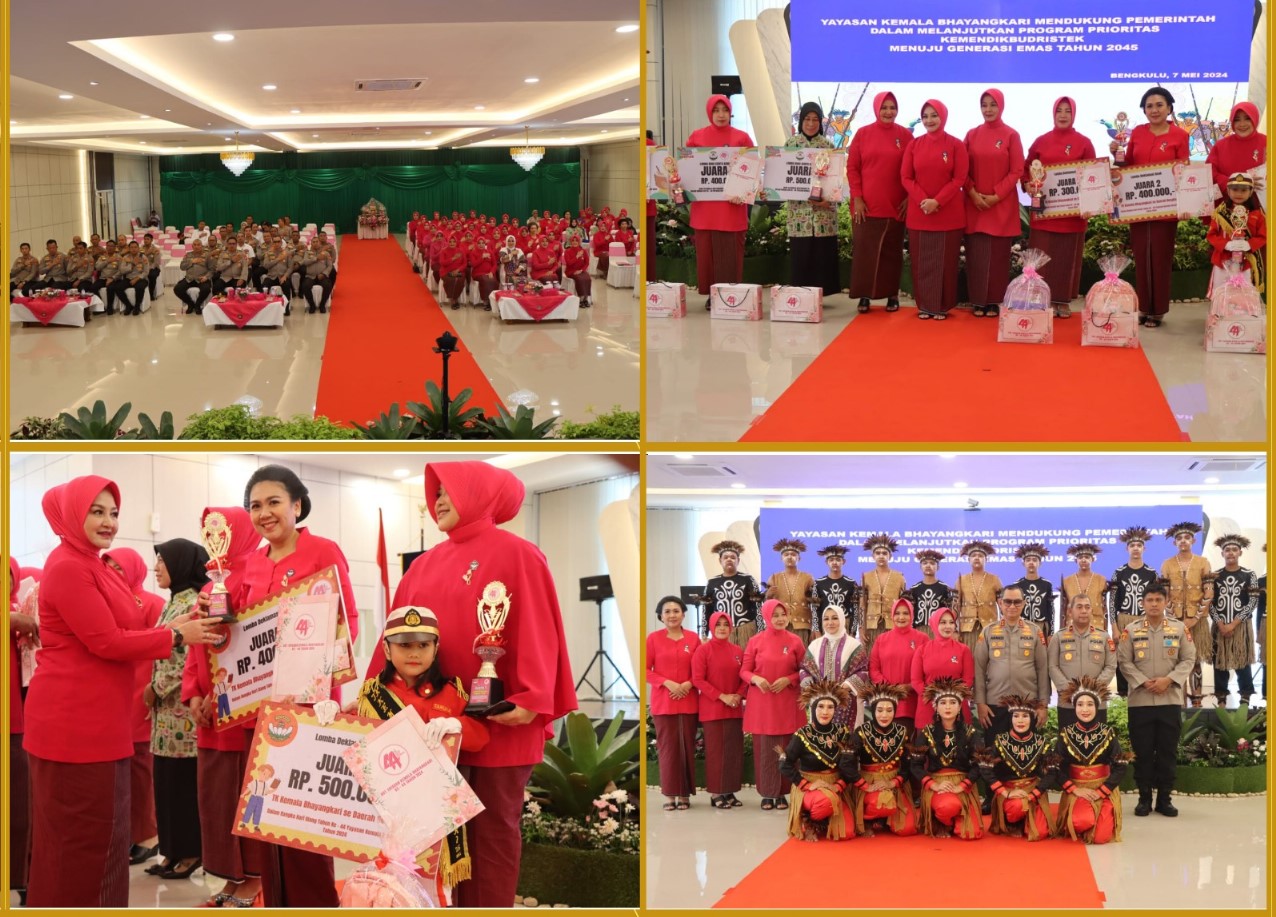 Ketua YKB Bengkulu Utara Hadiri Peringatan HUT YKB ke-44 Tahun 2024 di Polda Bengkulu