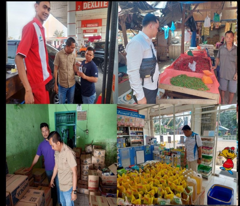 Polres Kaur Pantau dan Monitoring Stabilitas Harga Bahan Pokok/Pangan di Pasar Tradisional