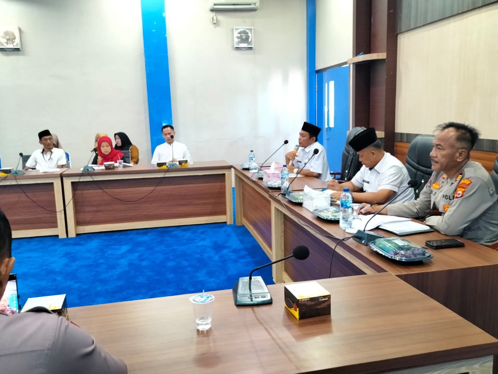 Kasat Binmas Hadiri Rapat Persiapan Keberangkatan Calon Jemaah Haji