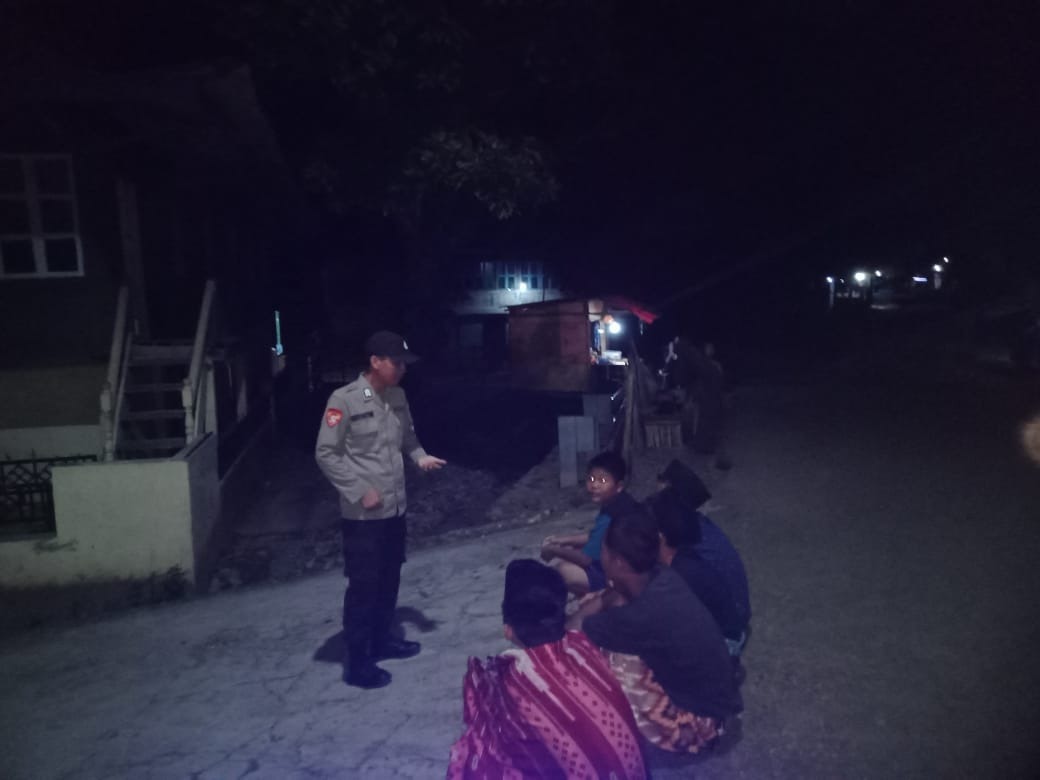 Personel Polsek Muara Sahung Patroli KRYD Ciptakan Kamtibmas Kondusif 