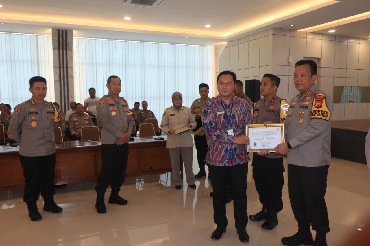 Penilaian Pelayanan Publik, Polres Lebong Raih Peringkat 3 dari Ombudsman