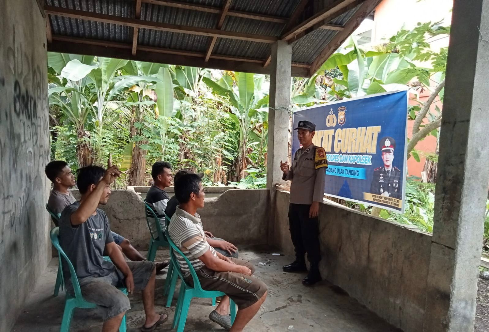 Terus Berikan Pelayanan dan Keamanan Kamtibmas Bagi Masyarakat Polsek PUT Gelar Jumat Curat 