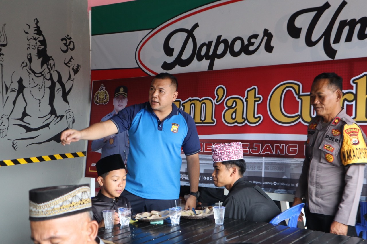 Jumat Curhat, Kapolres Rejang Lebong Buka Inovasi Dapur Umum Untuk Masyarakat dan Panti Asuhan di Rejang Lebong 