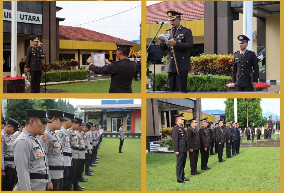 Gelar Upacara Harkitnas,  Kapolres Bengkulu Utara Beri Amanat Tentang Arti Kebangkitan Nasional Yang Sesungguhnya