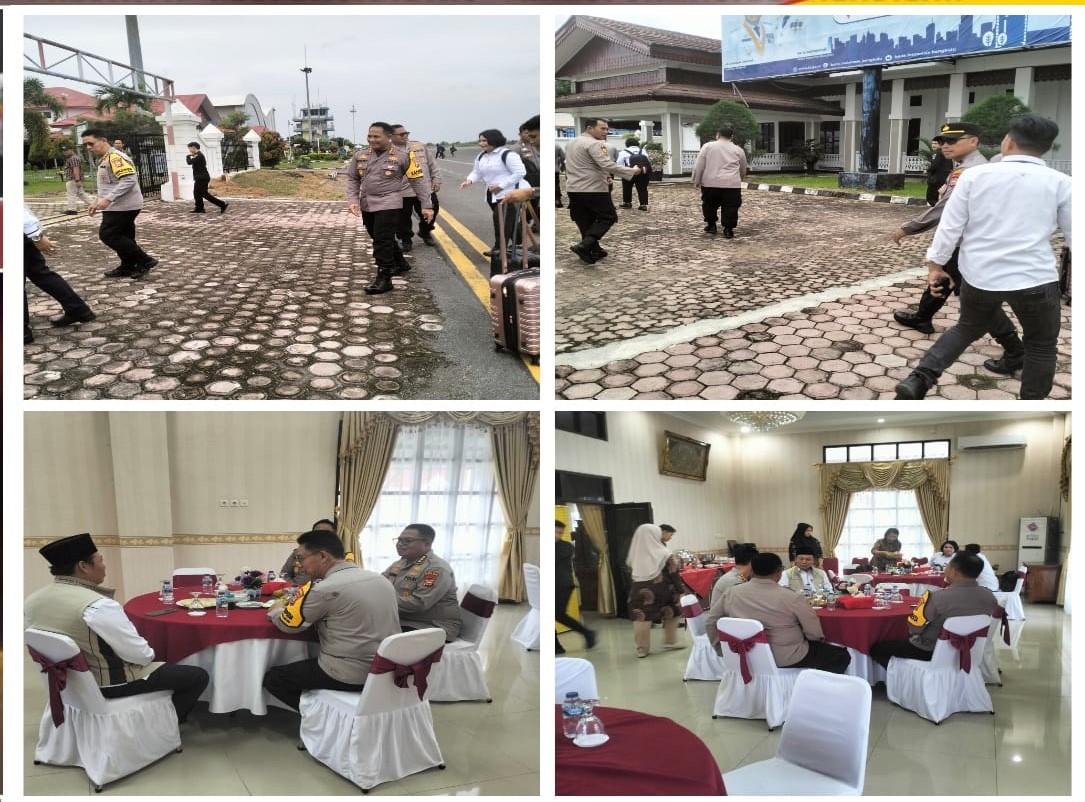 Polsek Selebar Laksanakan Pengamanan dan Monitoring Kedatangan Anggota Kompolnas Diwilayah Hukum Polda Bengkulu