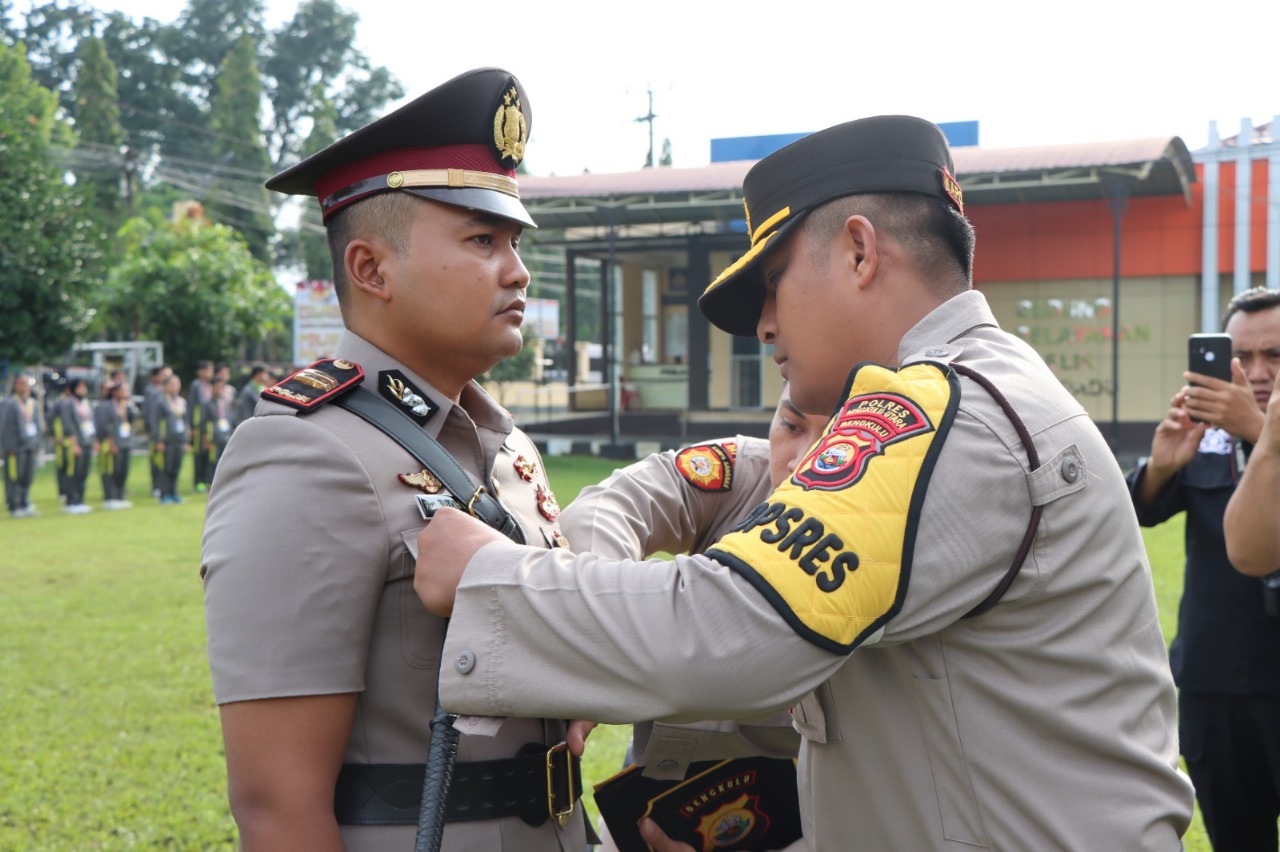 Kapolres Bengkulu Utara Pimpin Sertijab Kasat Reskrim Dan Kasat Resnarkoba 