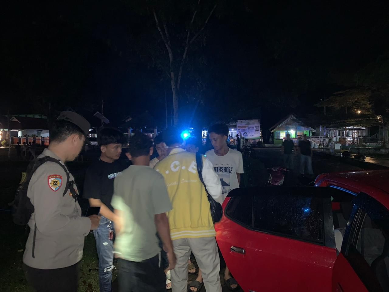 Jaga Keamanan, Personel Patroli Presisi Perintis Sat Samapta Polres Kaur Gelar Patroli 
