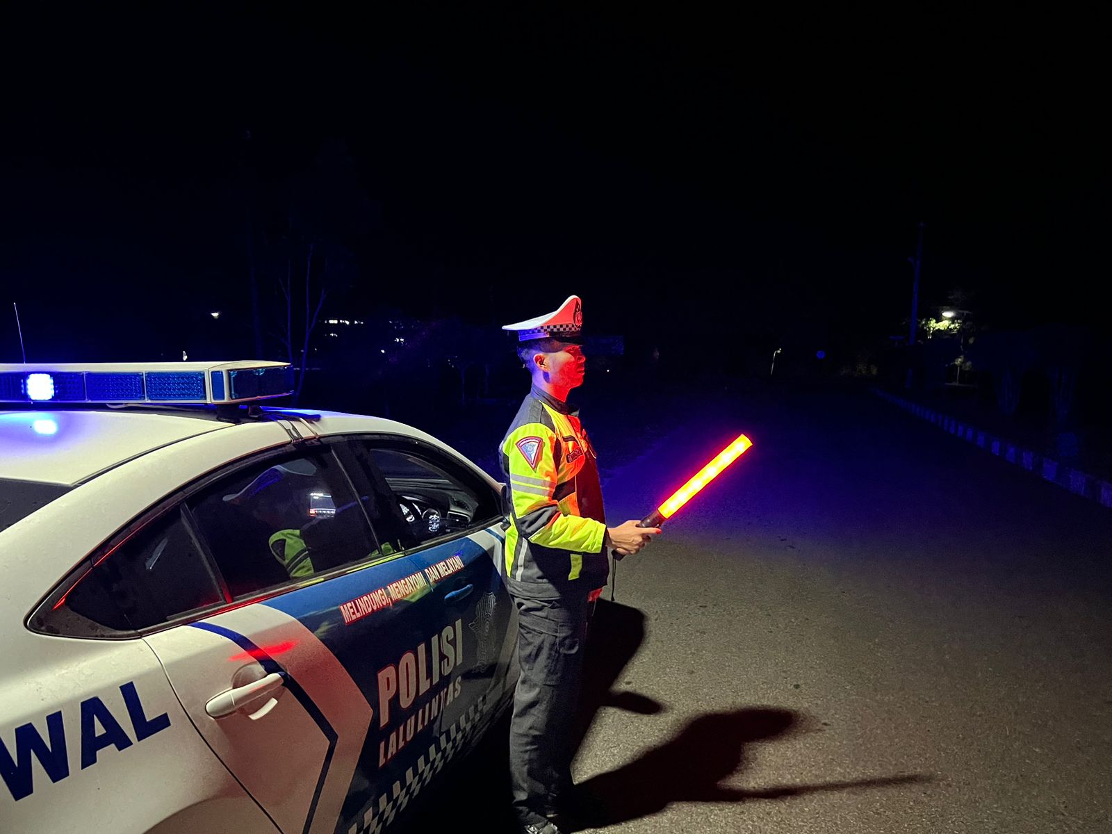 Antisipasi Balap Liar, Satlantas Polres Kaur Gelar Patroli di Area Rawan