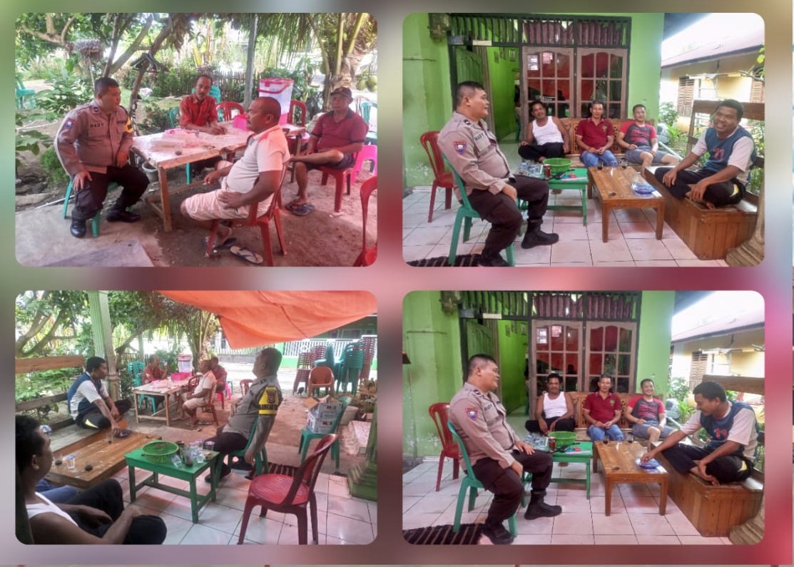 Jelang Pilkada 2024, Bhabinkamtibmas Polsek Muara Bangkahulu Sambangi Warga Sampaikan Imbauan Kamtibmas 