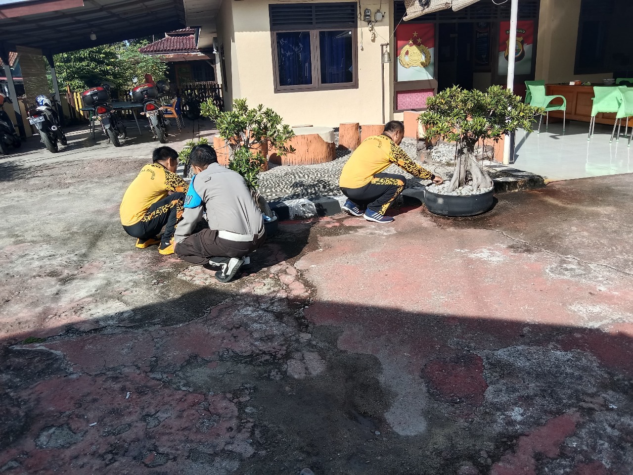 Cipta Lingkungan Bersih, Polsek Kaur Selatan Laksanakan Kurve Mako