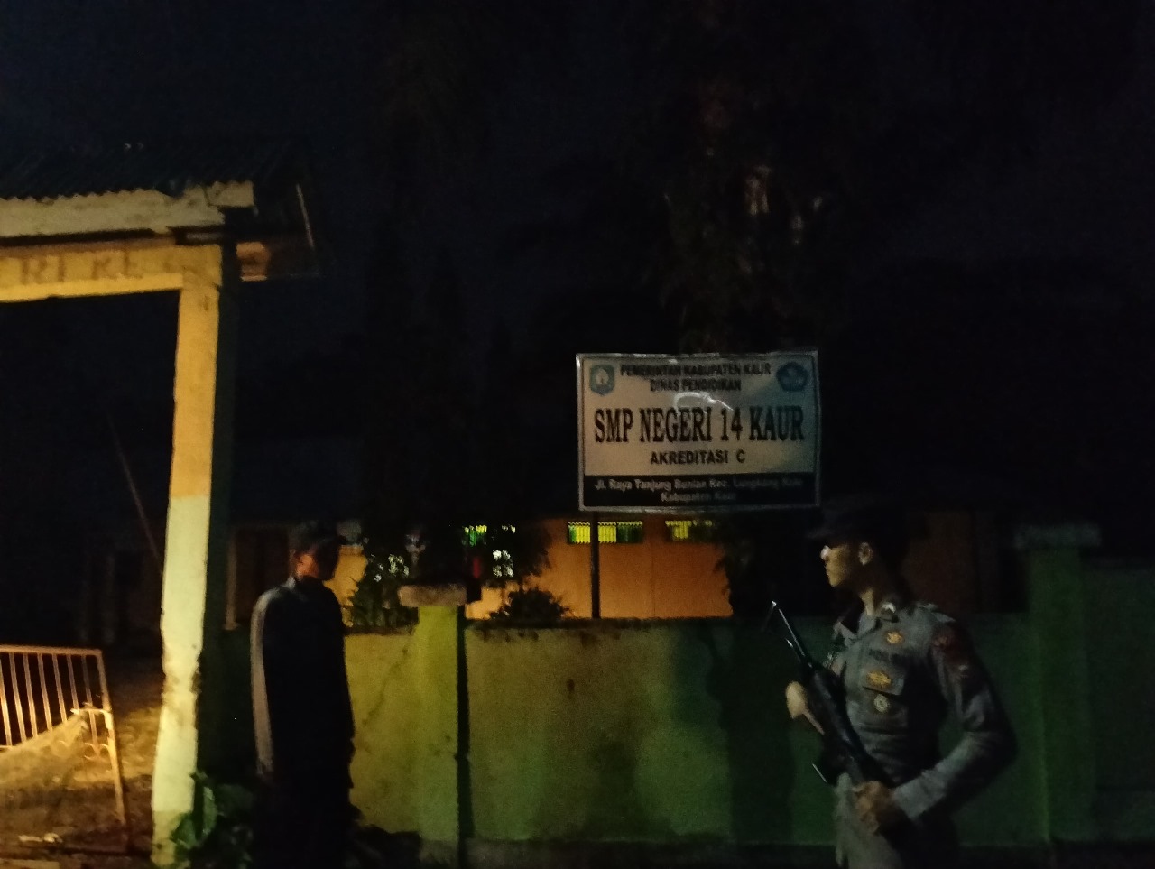 Patroli Dialogis, Polsek Padang Guci Hulu Antisipasi Premanisme dan 3C Serta Pengamanan Objek Vital