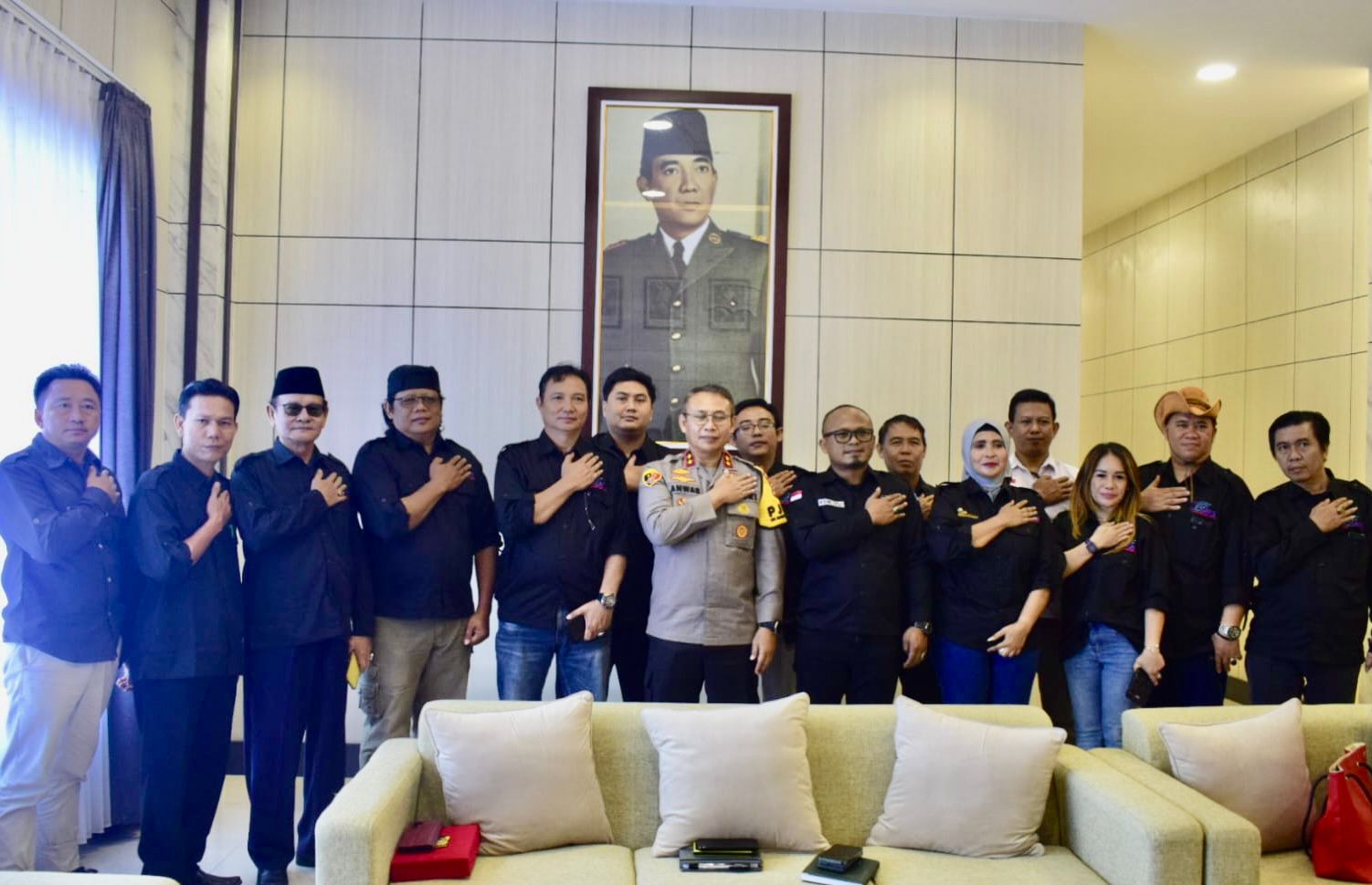 Audiensi dengan Kapolda, SMSI Bengkulu Nyatakan Mendukung Pilkada Damai