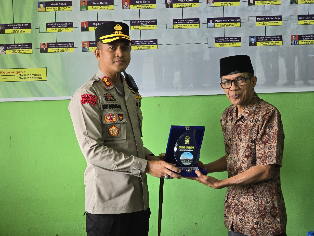 Jalin Sinergi, Kapolres Rejang Lebong Sambang Silahturahmi dengan Ketua Muhammadiyah Rejang Lebong