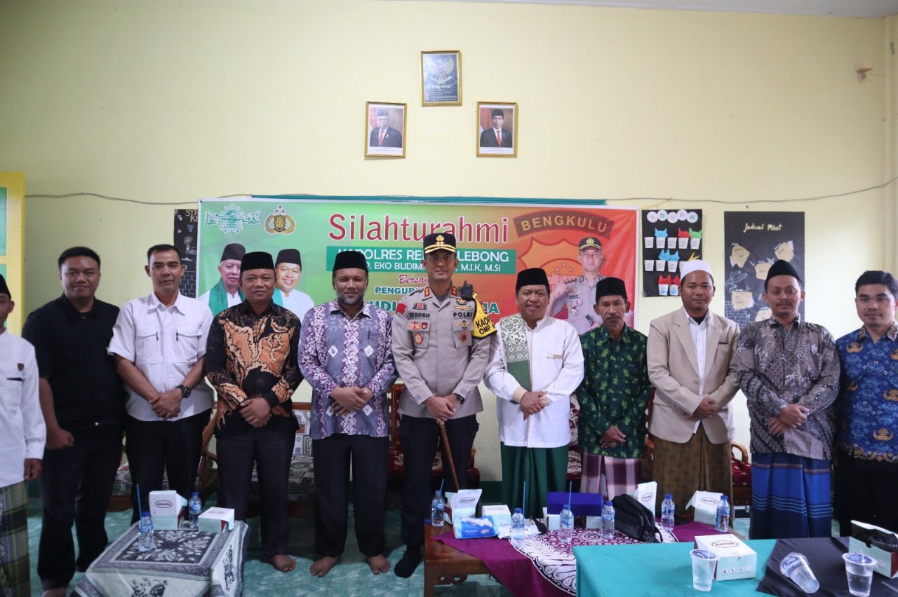 Jalin Sinergitas, Kapolres Rejang Lebong Sambang Silahturahmi kepada Ketua NU Rejang Lebong dan Pengurus